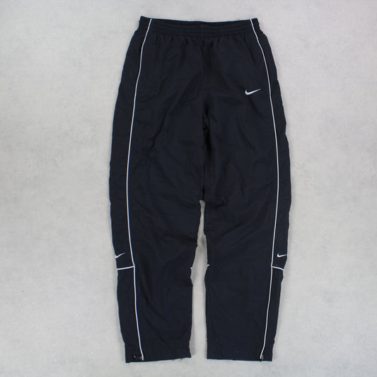 RARE 90s Nike Trackpants Black - (S)