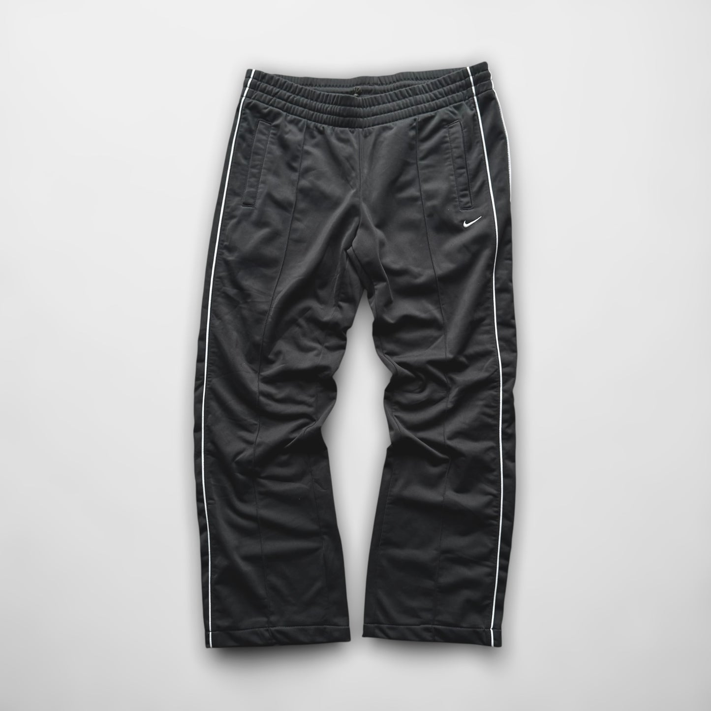 RARE 2000s Nike Trackpants Grey - (S)