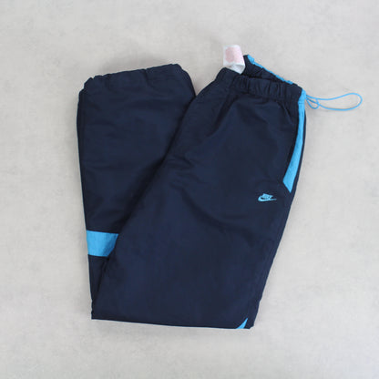 RARE Vintage 00s Nike Trackpants Navy - (L)