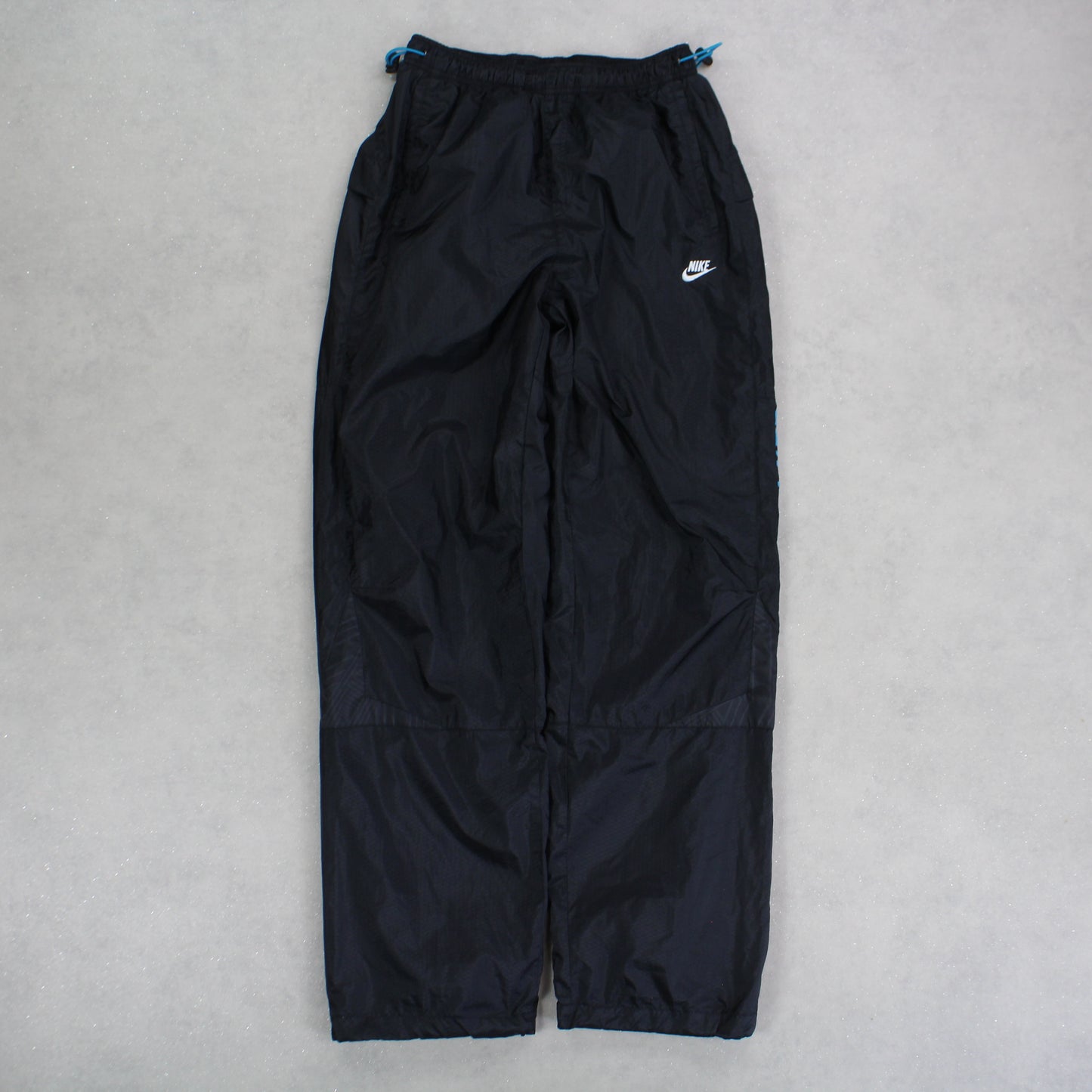 RARE 00s Nike Trackpants Black - (XS)