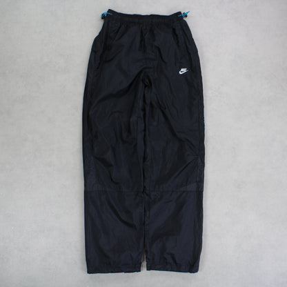 RARE 00s Nike Trackpants Black - (XS)