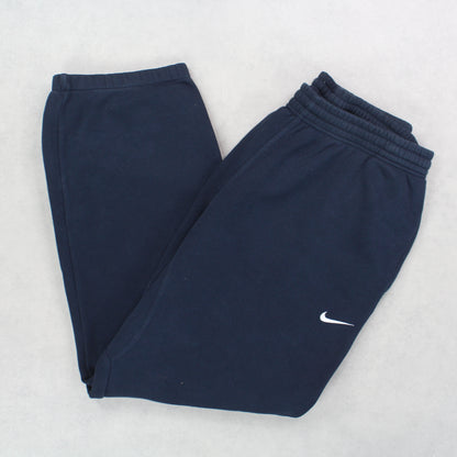 Vintage 00s Nike Joggers Navy - (XL)