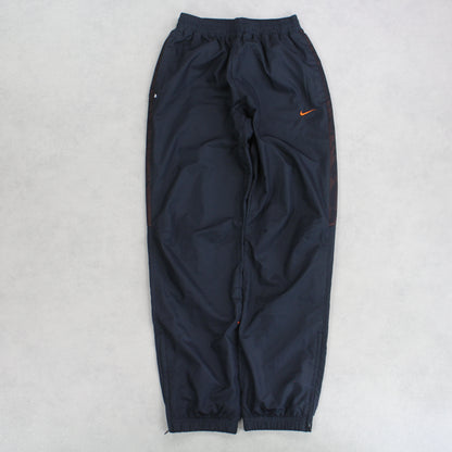 RARE 00s Nike Trackpants Black - (XS)