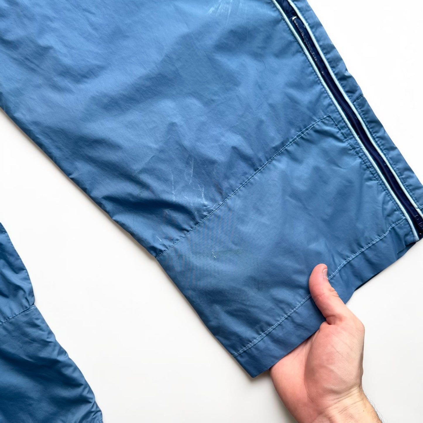 RARE 2000s Baggy Nike Trackpants Blue *PREMIUM* - (L)