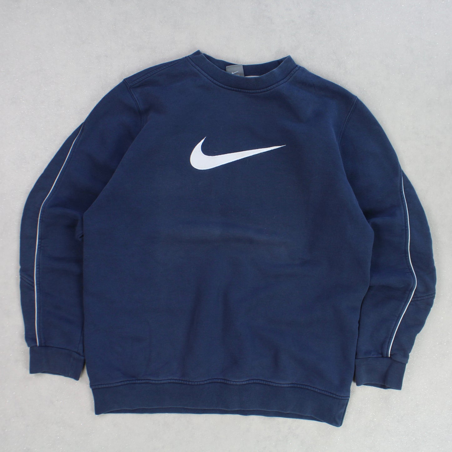 RARE Vintage 00s Nike Swoosh Sweatshirt Navy - (M)