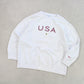 RARE 00s Nike USA Sweatshirt White - (S)