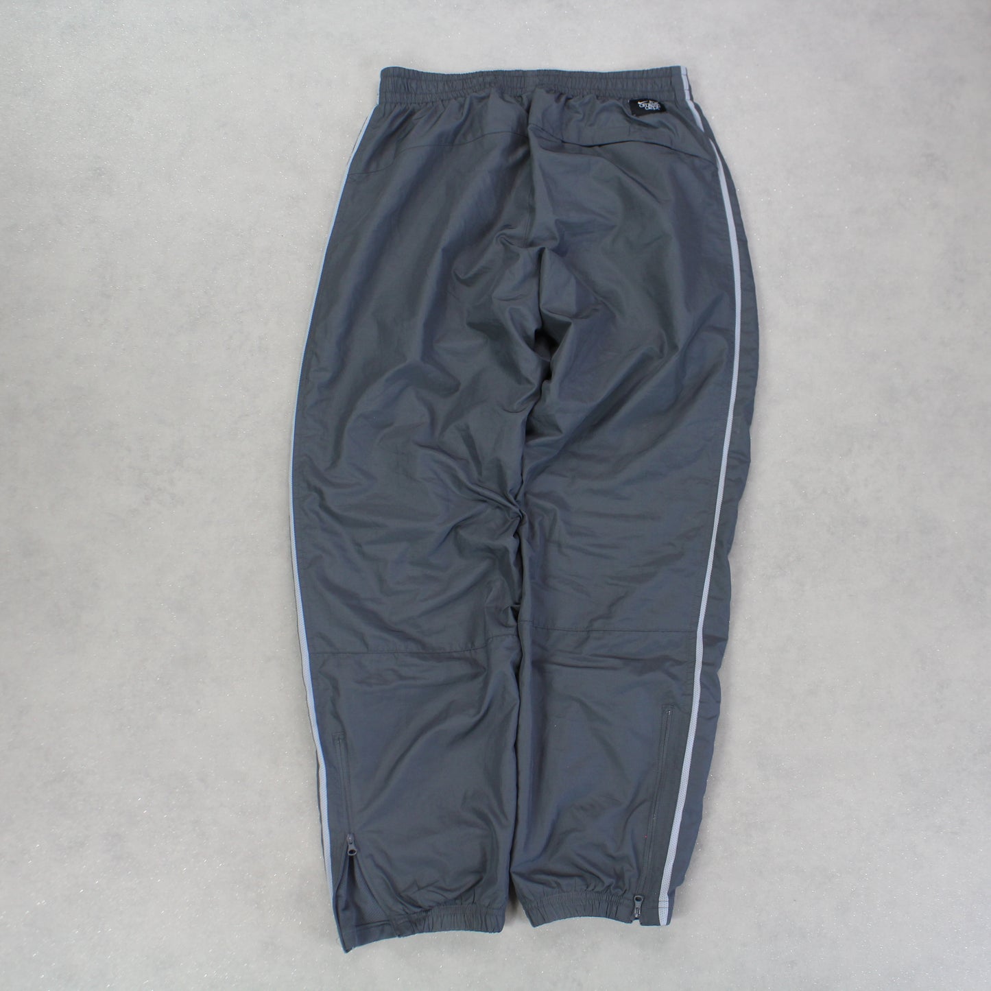 RARE Vintage 00s Nike Trackpants Grey - (M)