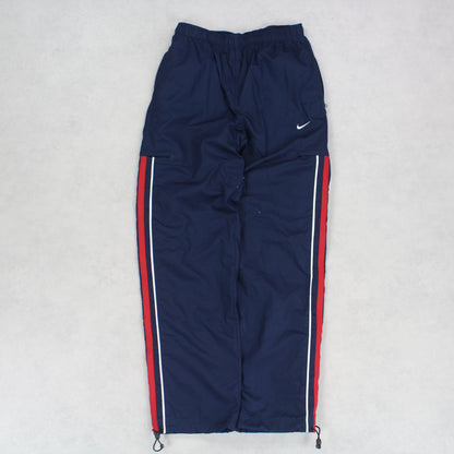 RARE Vintage 00s Nike Trackpants Navy - (S)