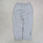 RARE 00s Nike Trackpants Grey - (L)