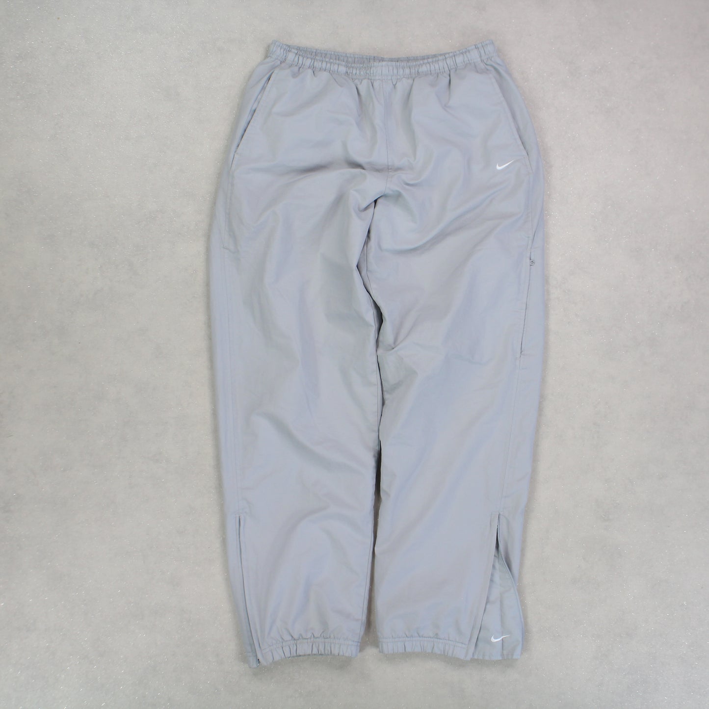 RARE 00s Nike Trackpants Grey - (L)