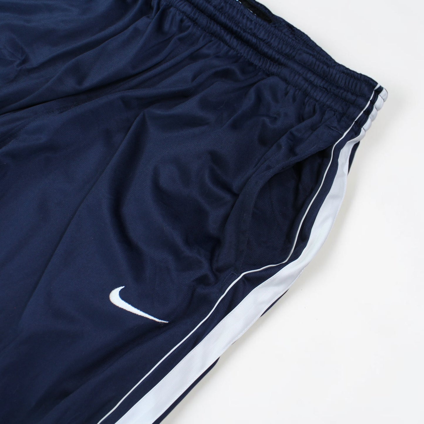 RARE 2000s Baggy Nike Trackpants Navy - (L)