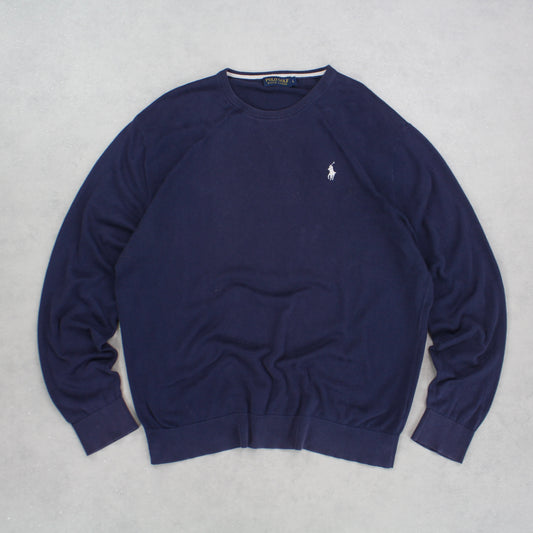 2000s Ralph Lauren Jumper Navy - (L)