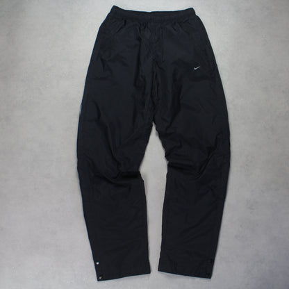 RARE 2000s Nike Trackpants Black - (S)