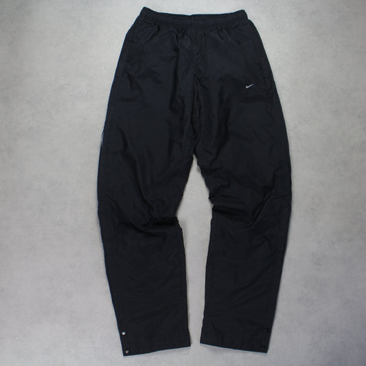 RARE 2000s Nike Trackpants Black - (S)