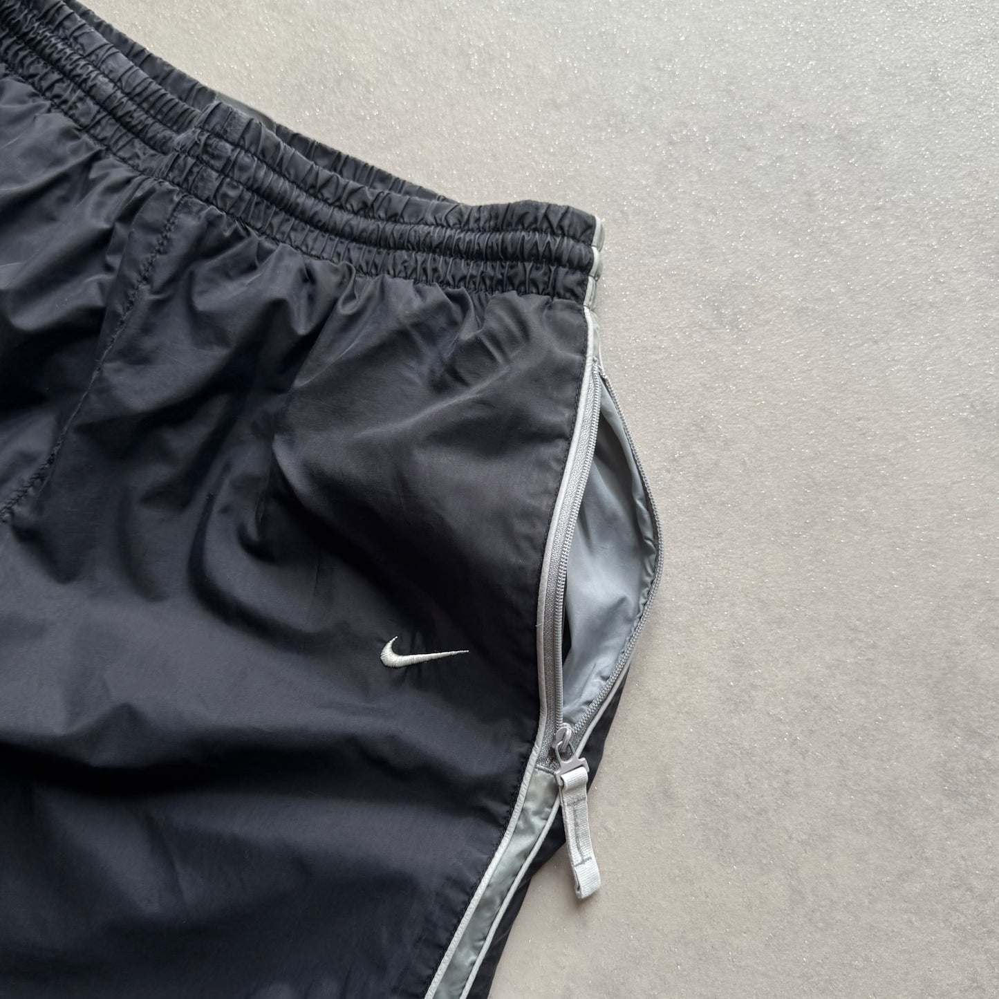 RARE 2000s Nike Trackpants Black - (XS)