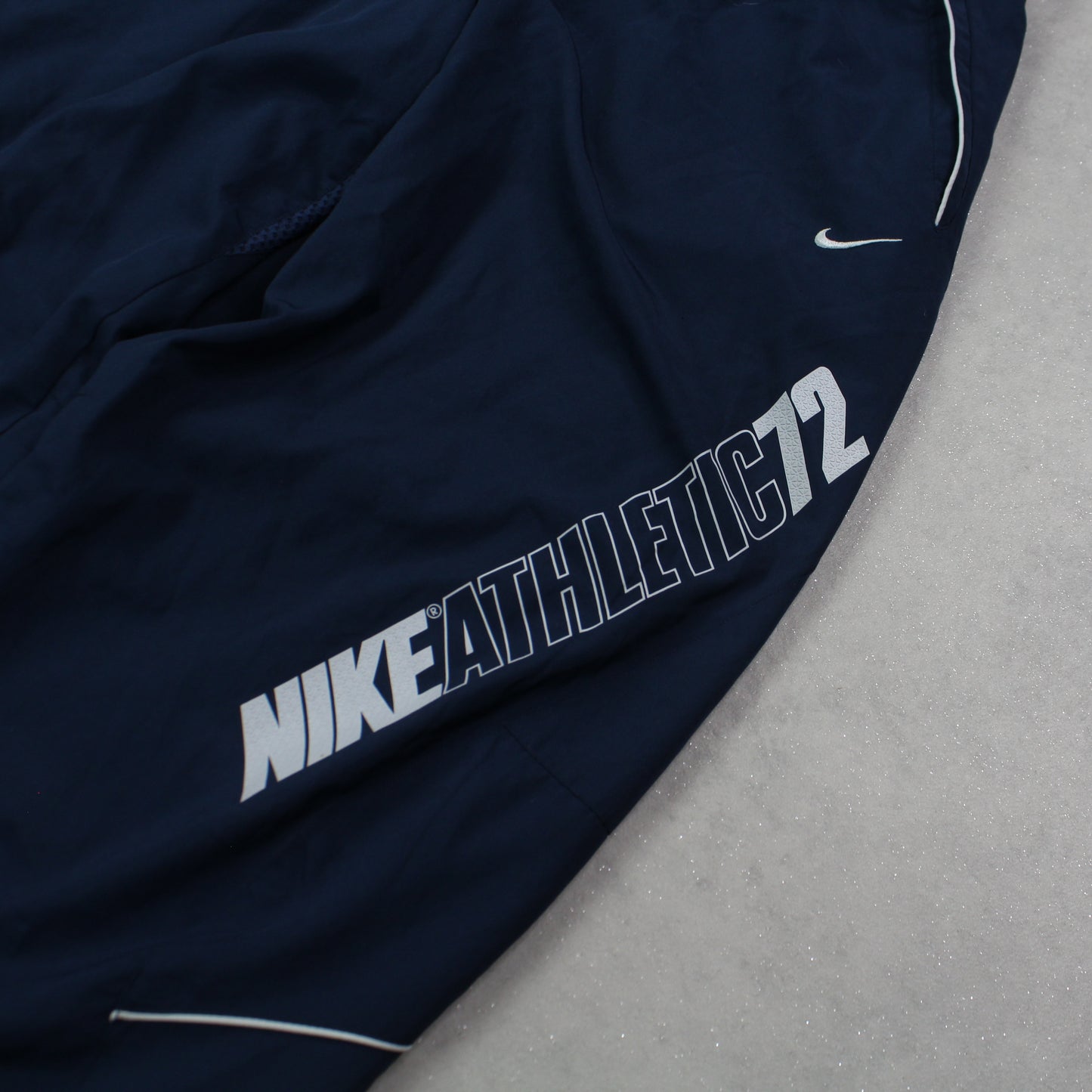 RARE 00s Nike 72 Trackpants Navy - (S)