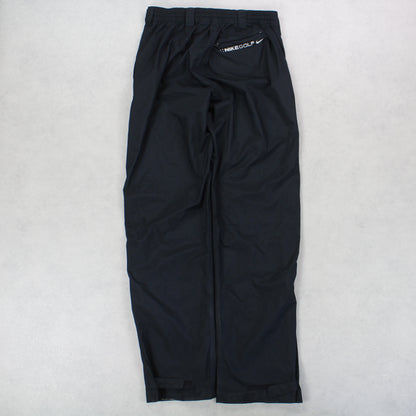 RARE Vintage 00s Nike Trackpants Black - (M)