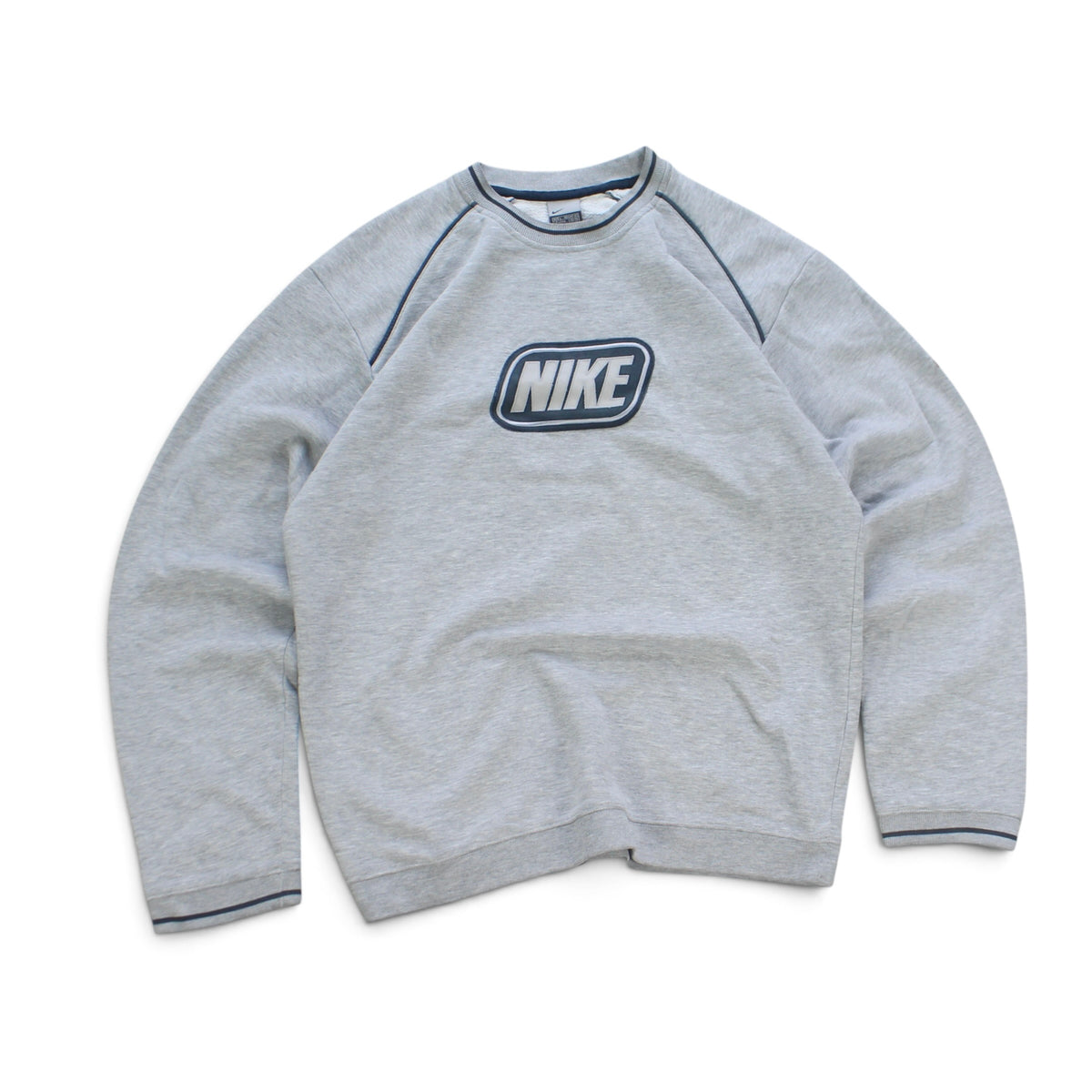 RARE 2000s Nike Sweatshirt Grey - (M)