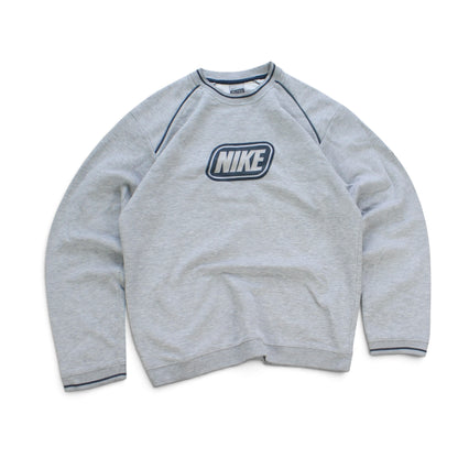 RARE 2000s Nike Sweatshirt Grey - (M)