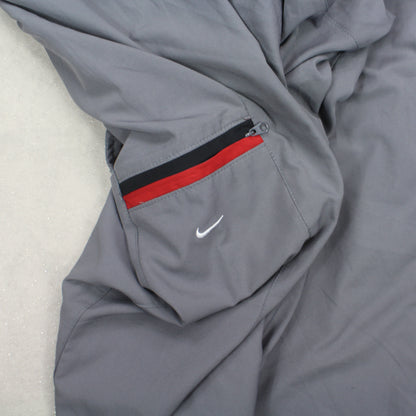 RARE Vintage 00s Nike Trackpants Grey - (L)