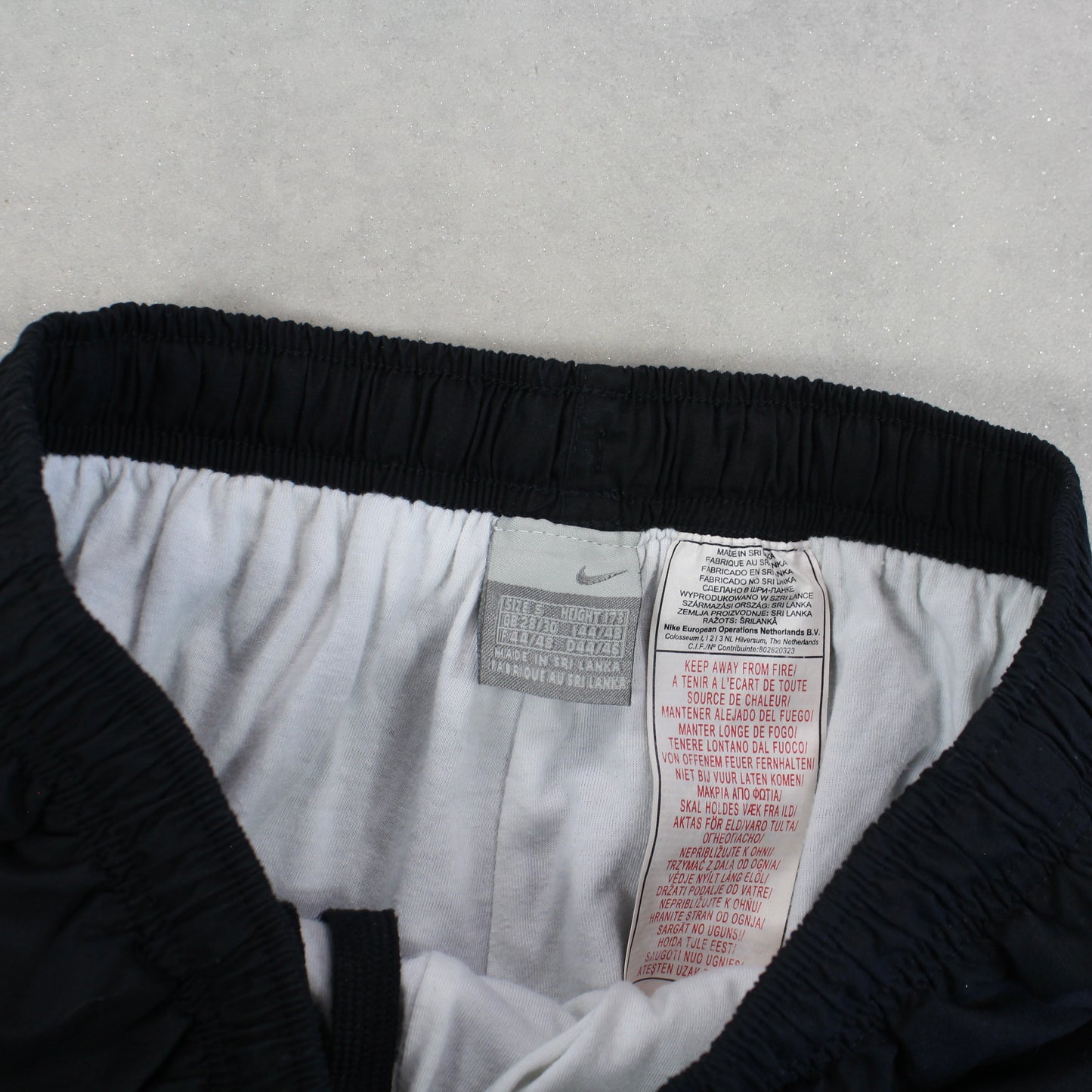 RARE 00s Nike Trackpants Black - (S)