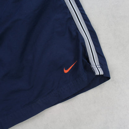 SELTENE Nike Trainingsshorts aus den 2000ern, Marineblau – (L)