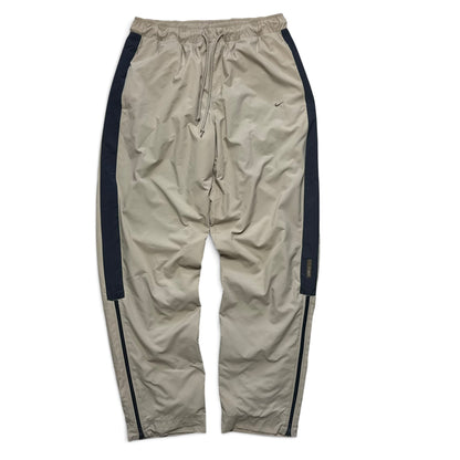RARE 1990s Nike Trackpants Tan - (M)