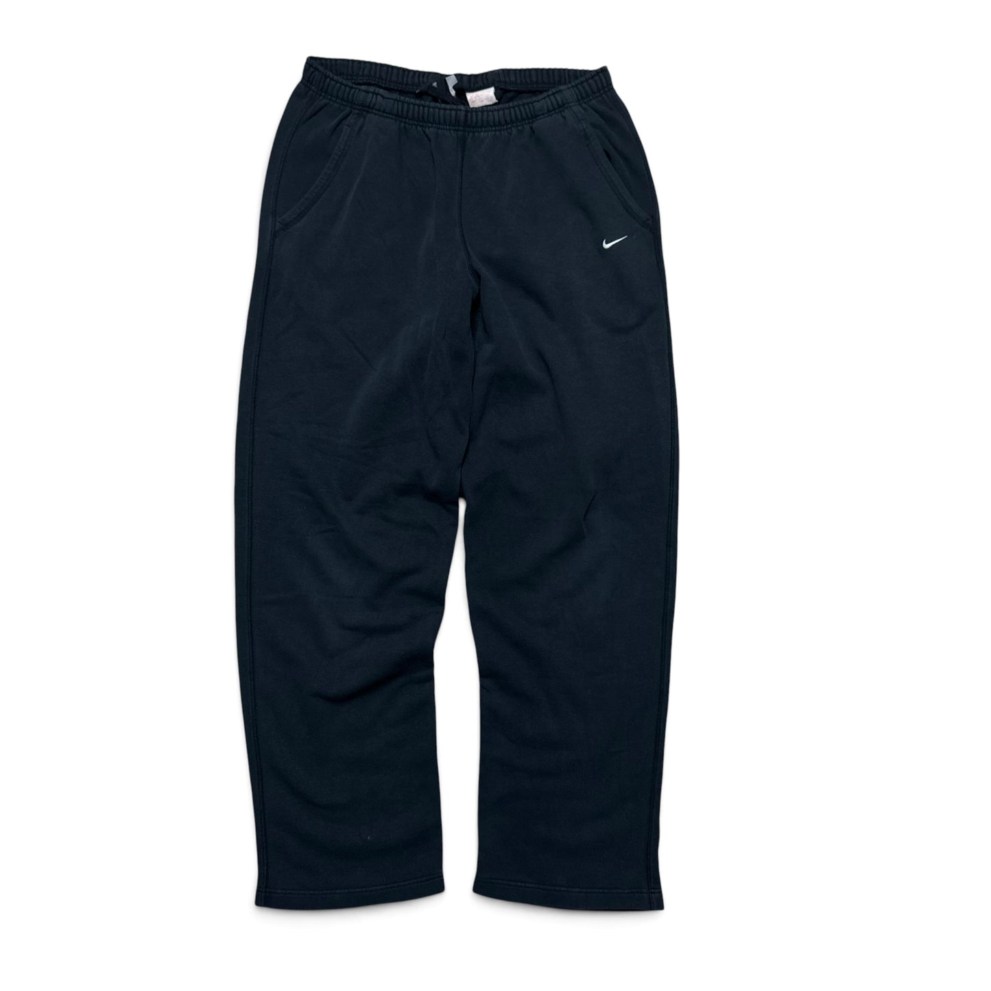 RARE 2000s Baggy Nike Joggers Black - (L)