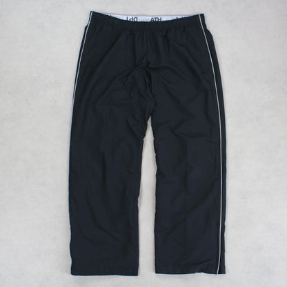 RARE Vintage 00s Baggy Nike Trackpants Black - (L)