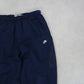 RARE 00s Nike Trackpants Navy - (M)