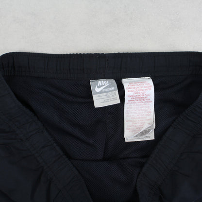 RARE Vintage 00s Nike Trackpants Black - (S)