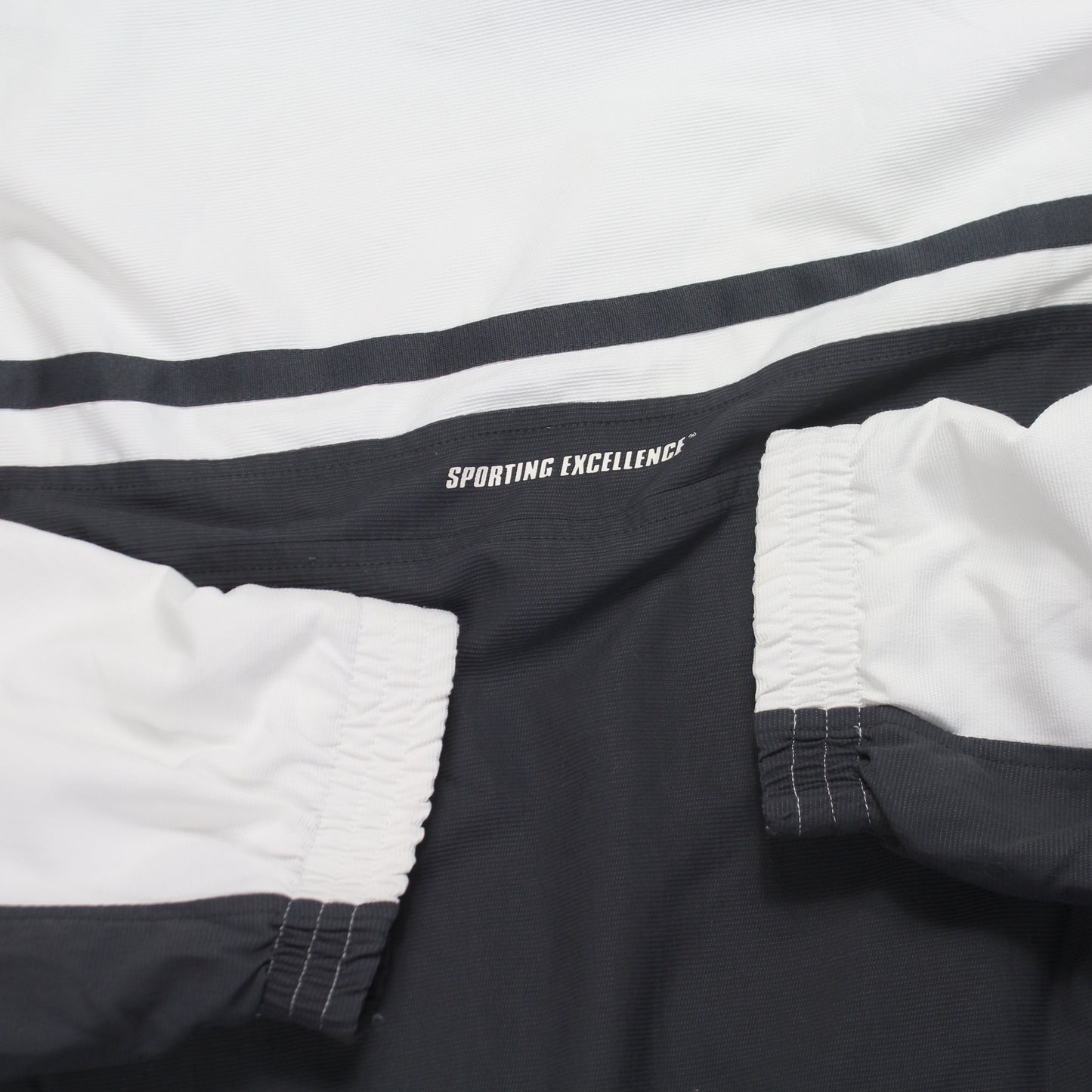 RARE 2000s Nike Track Jacket White - (XL)