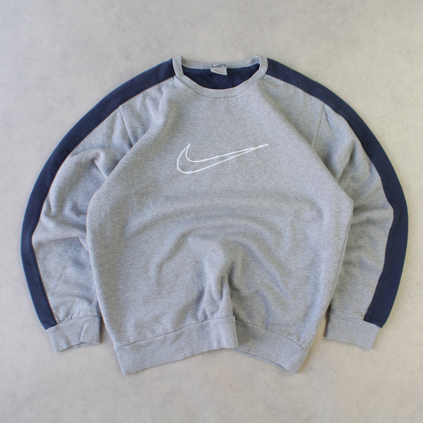 RARE 2000s Nike Sweatshirt Grey - (M)