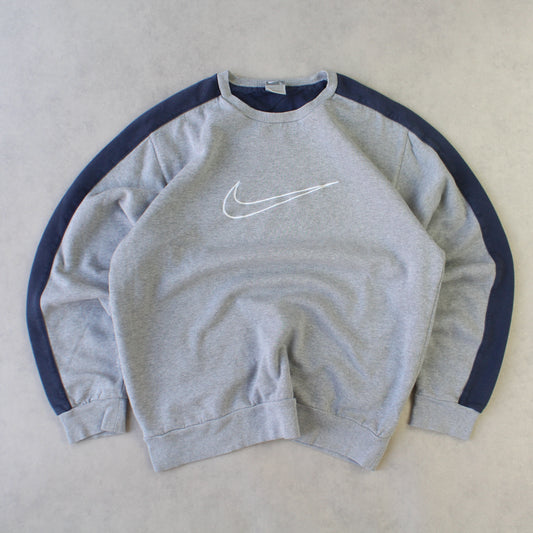RARE 2000s Nike Sweatshirt Grey - (M)