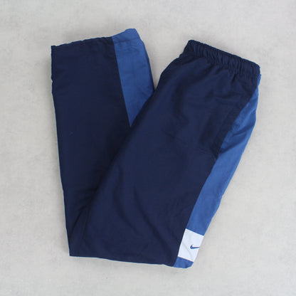 RARE Vintage 00s Nike Trackpants Blue - (M)