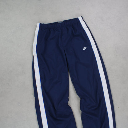 RARE 00s Nike Trackpants Navy - (S)