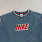 SUPER RARE Vintage 00s Nike Sweatshirt Green - (S)