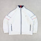 RARE 00s Nike Track Jacket White - (XL)