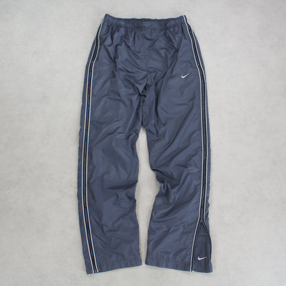 SUPER RARE 00s Nike Trackpants Grey - (S)