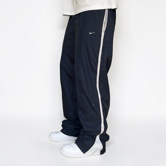 RARE 2000s Nike Trackpants Navy - (L)