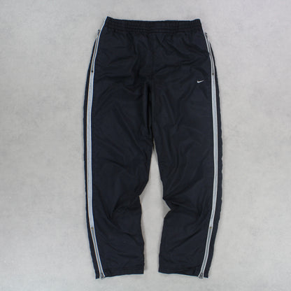 RARE 00s Nike Trackpants Black - (S)