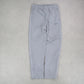 RARE 00s Nike Trackpants Grey - (M)