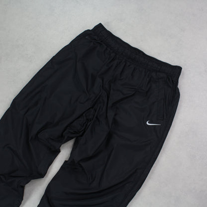 RARE 00s Nike Trackpants Black - (M)