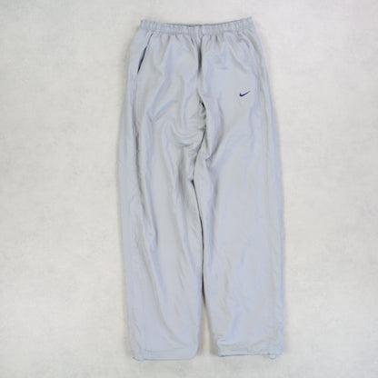 RARE 00s Nike Trackpants Grey - (M)