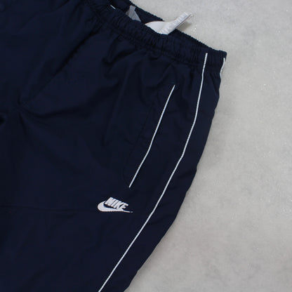 RARE 2000s Nike Trackpants Navy - (S)