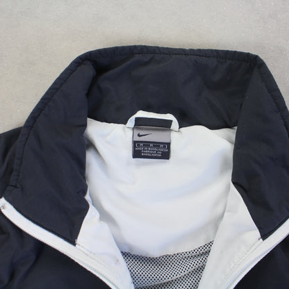 RARE 2000s Nike Track Jacket White - (M)