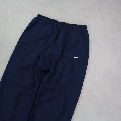 RARE 00s Nike Trackpants Navy - (S)