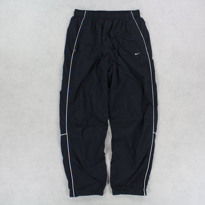 RARE 00s Nike Trackpants Black - (M)