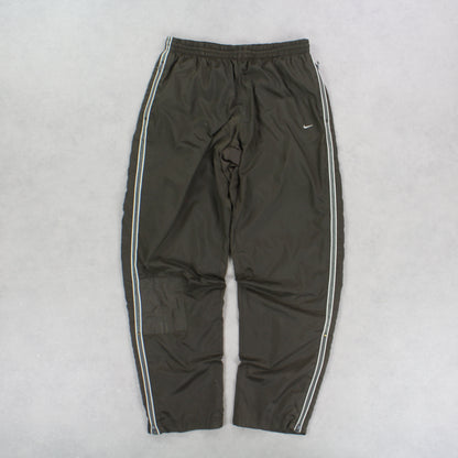 RARE 00s Nike Trackpants Green - (M)