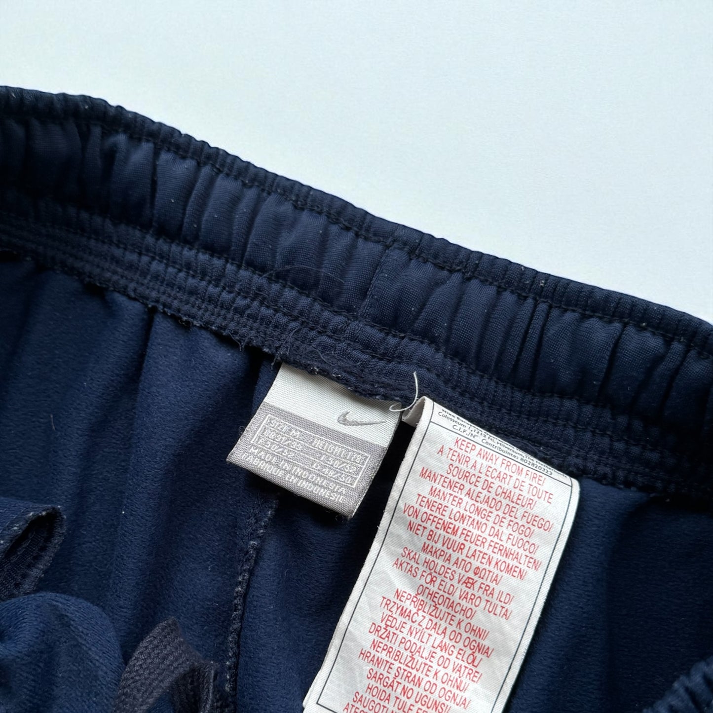 RARE 2000s Nike Trackpants Navy - (S)